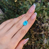 3.88 Ct. Paraiba Tourmaline from Brazil Life Style