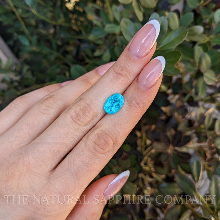 3.88 Ct. Paraiba Tourmaline from Brazil