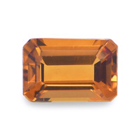 0.48 Ct.Tw. Emerald Cut Madeira Citrine