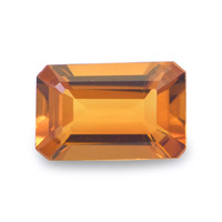 0.38 Ct.Tw. Emerald Cut Madeira Citrine