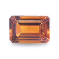 0.49 Ct.Tw. Emerald Cut Madeira Citrine