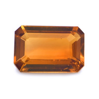 0.43 Ct.Tw. Emerald Cut Madeira Citrine