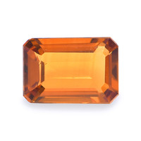 0.47 Ct.Tw. Emerald Cut Madeira Citrine