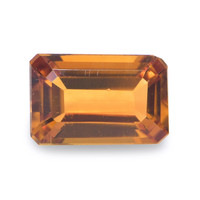 0.43 Ct.Tw. Emerald Cut Madeira Citrine