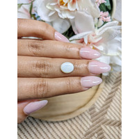 1.47 Ct. Cabochon White Opal from Brazil Life Style