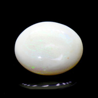 1.33 Ct. Cabochon White Opal from Brazil Video