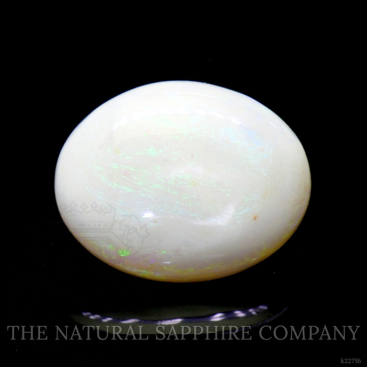 1.33 Ct. Cabochon White Opal from Brazil