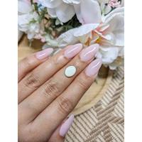 1.33 Ct. Cabochon White Opal from Brazil Life Style