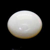 1.90 Ct. Cabochon White Opal from Brazil Video