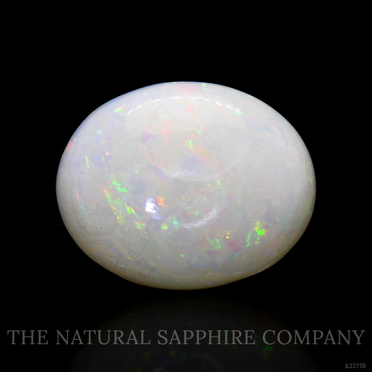1.82 Ct. Cabochon White Opal from Brazil