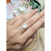 1.82 Ct. Cabochon White Opal from Brazil Life Style