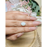 1.82 Ct. Cabochon White Opal from Brazil Life Style