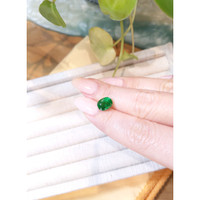 3.55 Ct. Tsavorite Garnet from Tanzania Life Style