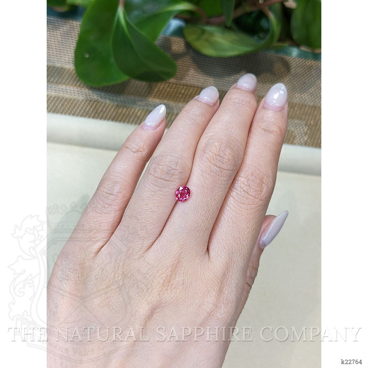 0.70 Ct. Pinkish Red Spinel from Burma (Myanmar)