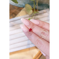 0.88 Ct. Pinkish Red Spinel from Burma (Myanmar) Life Style