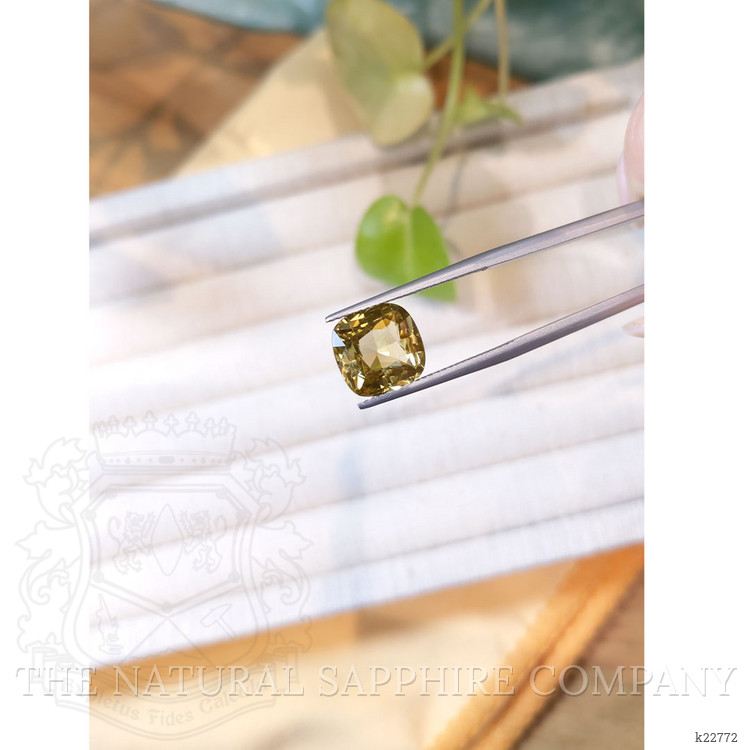 4.96 Ct. Sinhalite from Ceylon (Sri Lanka)