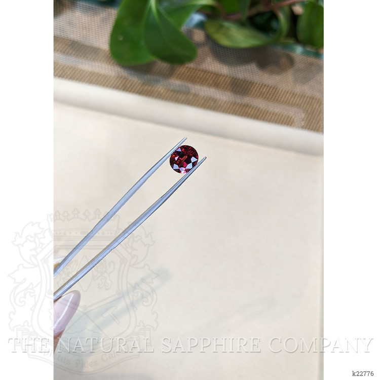 4.11 Ct. Reddish Purple Garnet from Tanzania