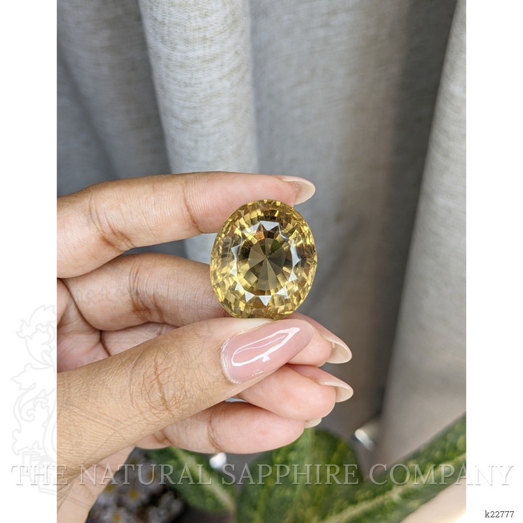 67.45 Ct. Brown Citrine from Ceylon (Sri Lanka)