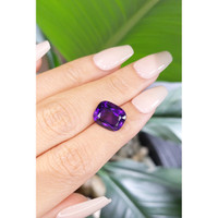 5.21 Ct. Amethyst from Brazil Life Style