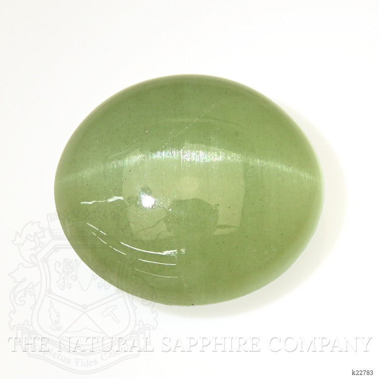 26.48 Ct. Green Cabochon Beryl from Ceylon (Sri Lanka)