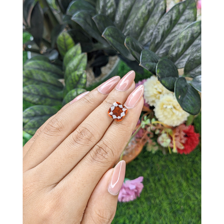 5.50 Ct. Orange Hessonite Garnet