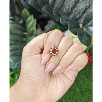 5.50 Ct. Orange Hessonite Garnet Life Style