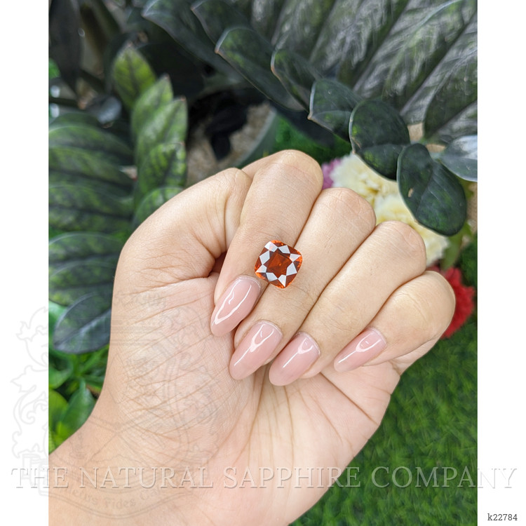 5.50 Ct. Orange Hessonite Garnet