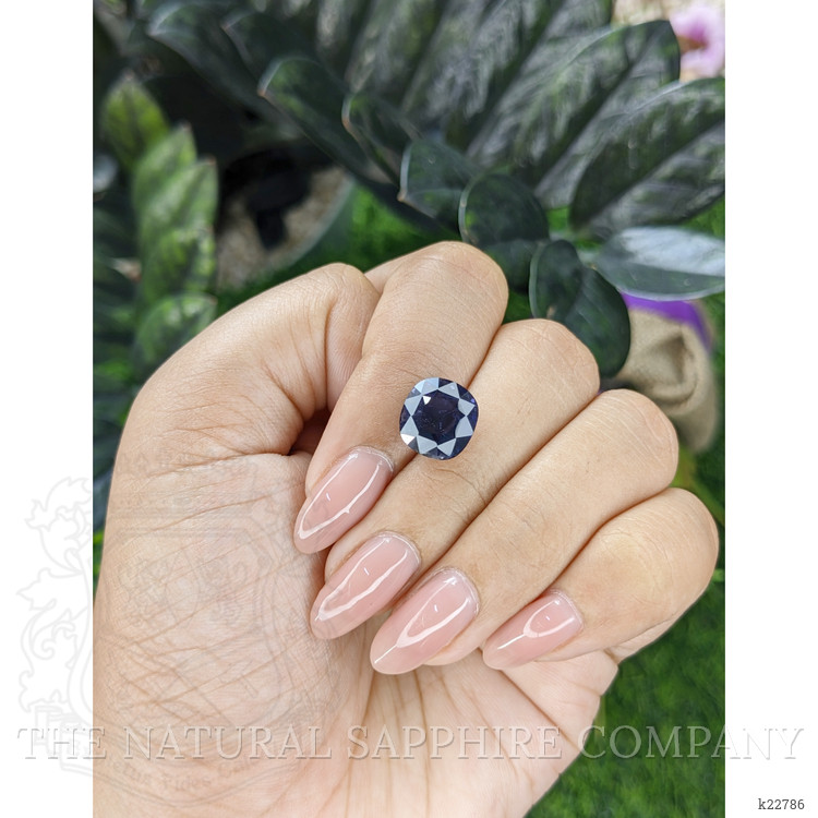 3.79 Ct. Bluish Purple Iolite from Ceylon (Sri Lanka)