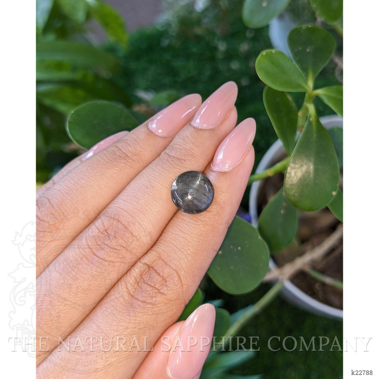 6.61 Ct. Green Cabochon Chrysoberyl from Ceylon (Sri Lanka)