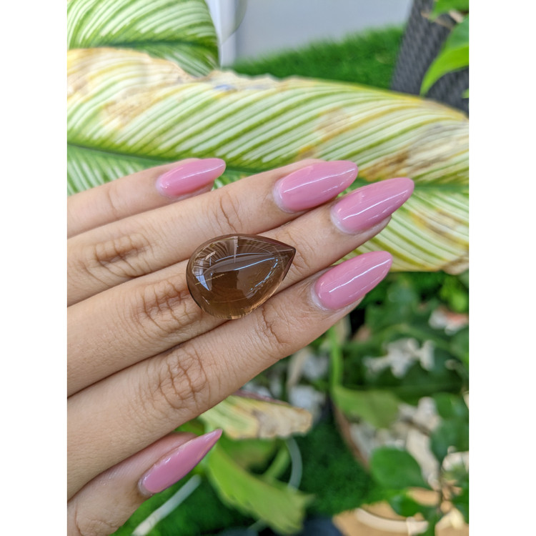 22.74 Ct. Cabochon Quartz from Brazil
