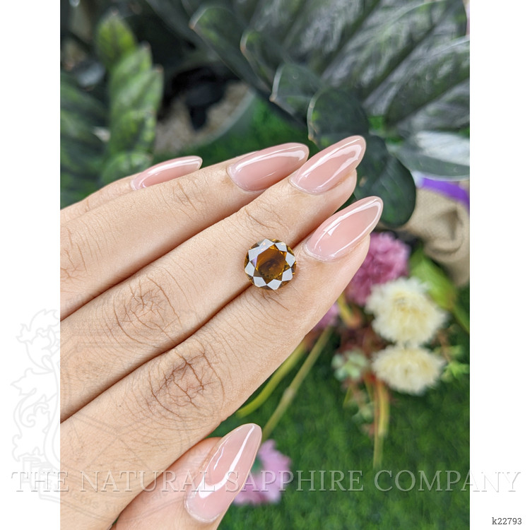 2.99 Ct. Brown Tourmaline from Ceylon (Sri Lanka)