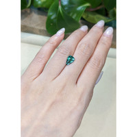 1.56 Ct. Bluish Green Tourmaline from Africa Life Style