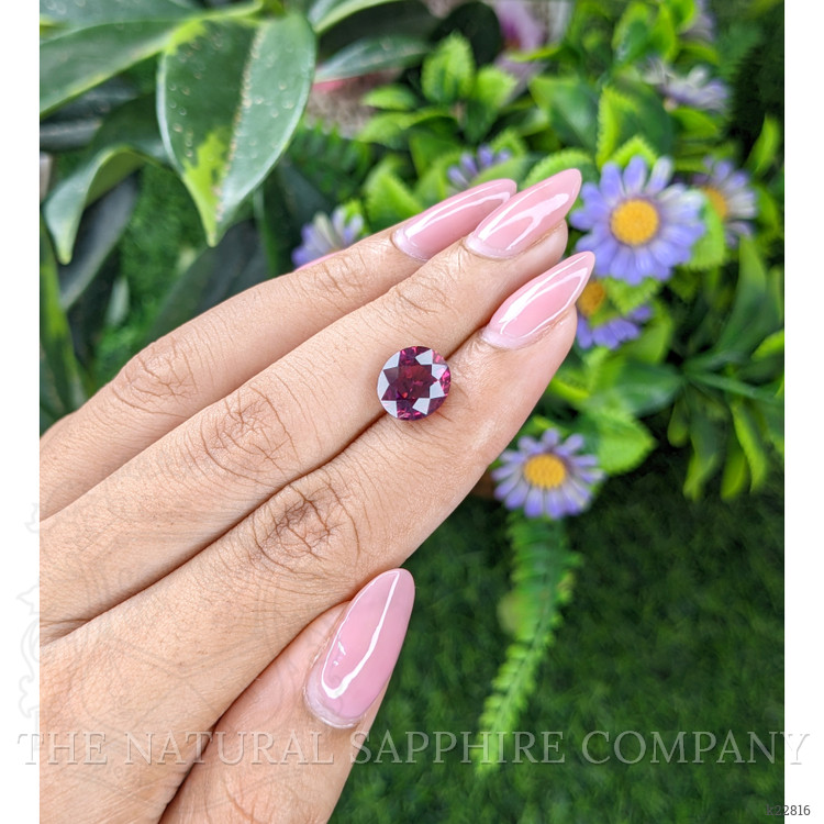 4.32 Ct. Red Garnet from Ceylon (Sri Lanka)