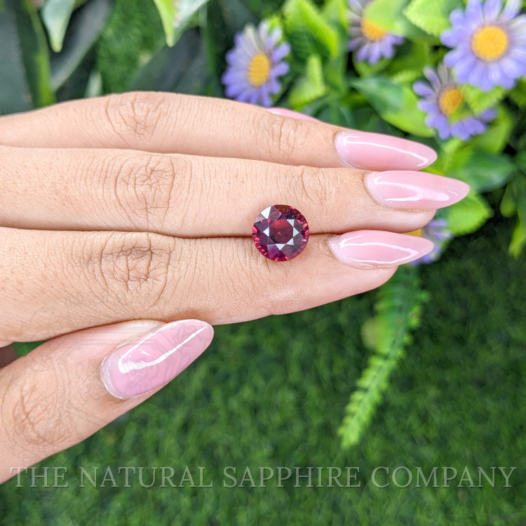 4.64 Ct. Orangish Red Garnet from Ceylon (Sri Lanka)