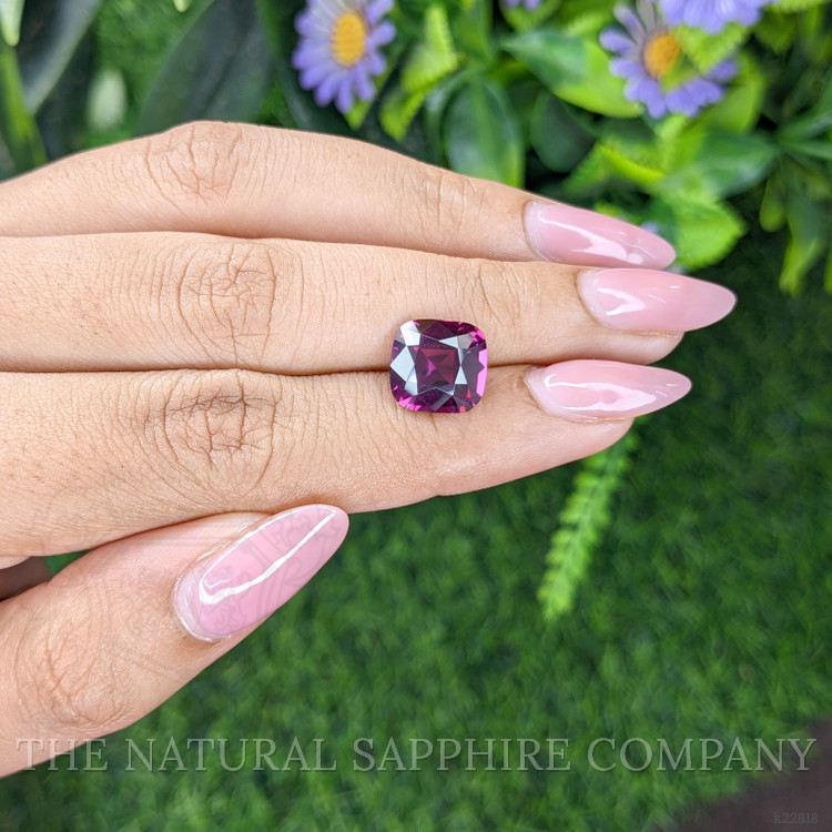 5.32 Ct. Purplish Pink Rhodolite Garnet from Tanzania