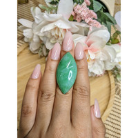 43.42 Ct. Cabochon Jade from Burma (Myanmar) Life Style