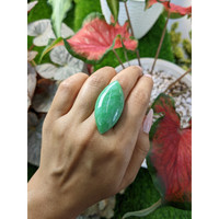 43.42 Ct. Cabochon Jade from Burma (Myanmar) Life Style