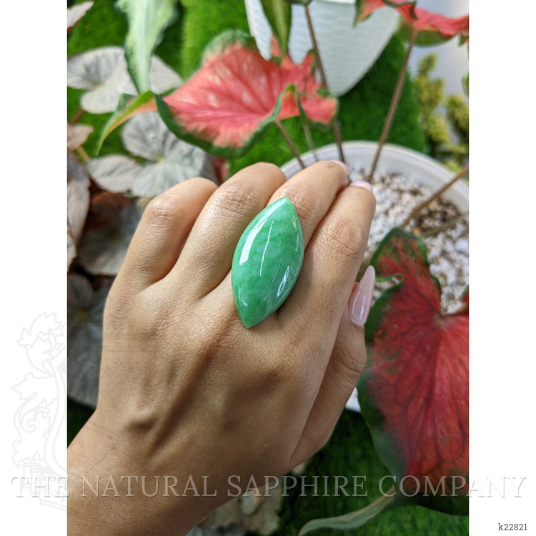 43.42 Ct. Cabochon Jade from Burma (Myanmar)
