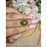 9.11 Ct. Cabochon Jade from Burma (Myanmar) Life Style