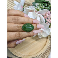 18.80 Ct. Cabochon Jade from Burma (Myanmar) Life Style