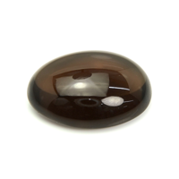 16.21 Ct. Cabochon Smokey Quartz from Brazil Video
