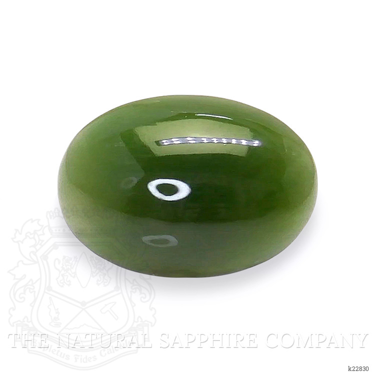 10.54 Ct. Cabochon Jade from Burma (Myanmar)