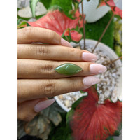 9.85 Ct. Cabochon Jade from Burma (Myanmar) Life Style