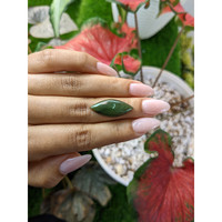 9.03 Ct. Cabochon Jade from Burma (Myanmar) Life Style