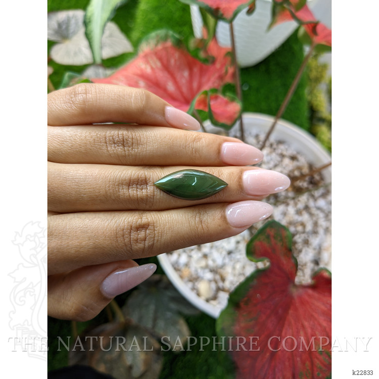 9.03 Ct. Cabochon Jade from Burma (Myanmar)