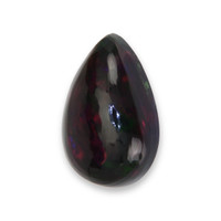 2.91 Ct. Cabochon Black Opal from Ethiopia Video