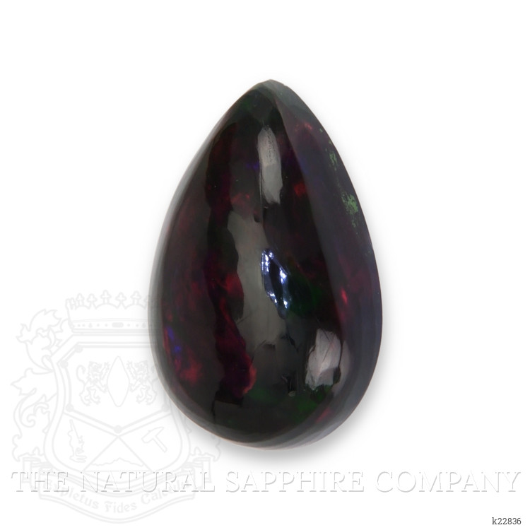 2.91 Ct. Cabochon Black Opal from Ethiopia