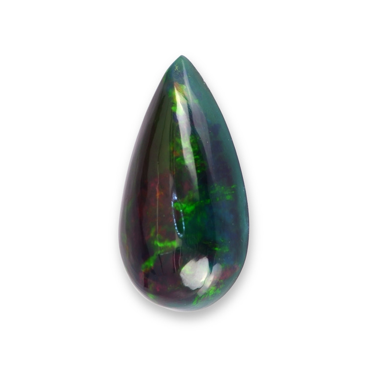 3.29 Ct. Cabochon Black Opal from Ethiopia