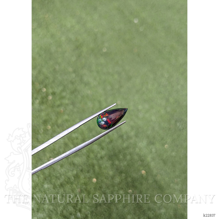 3.29 Ct. Cabochon Black Opal from Ethiopia