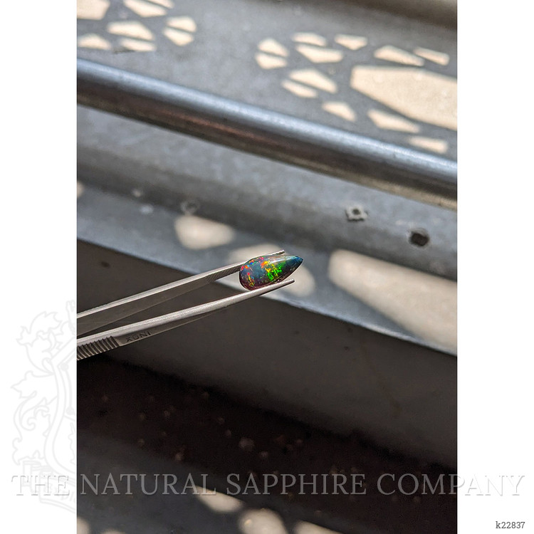 3.29 Ct. Cabochon Black Opal from Ethiopia